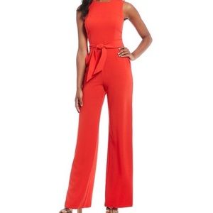 Vince Jumpsuit with Tie-Waist, Size 8
